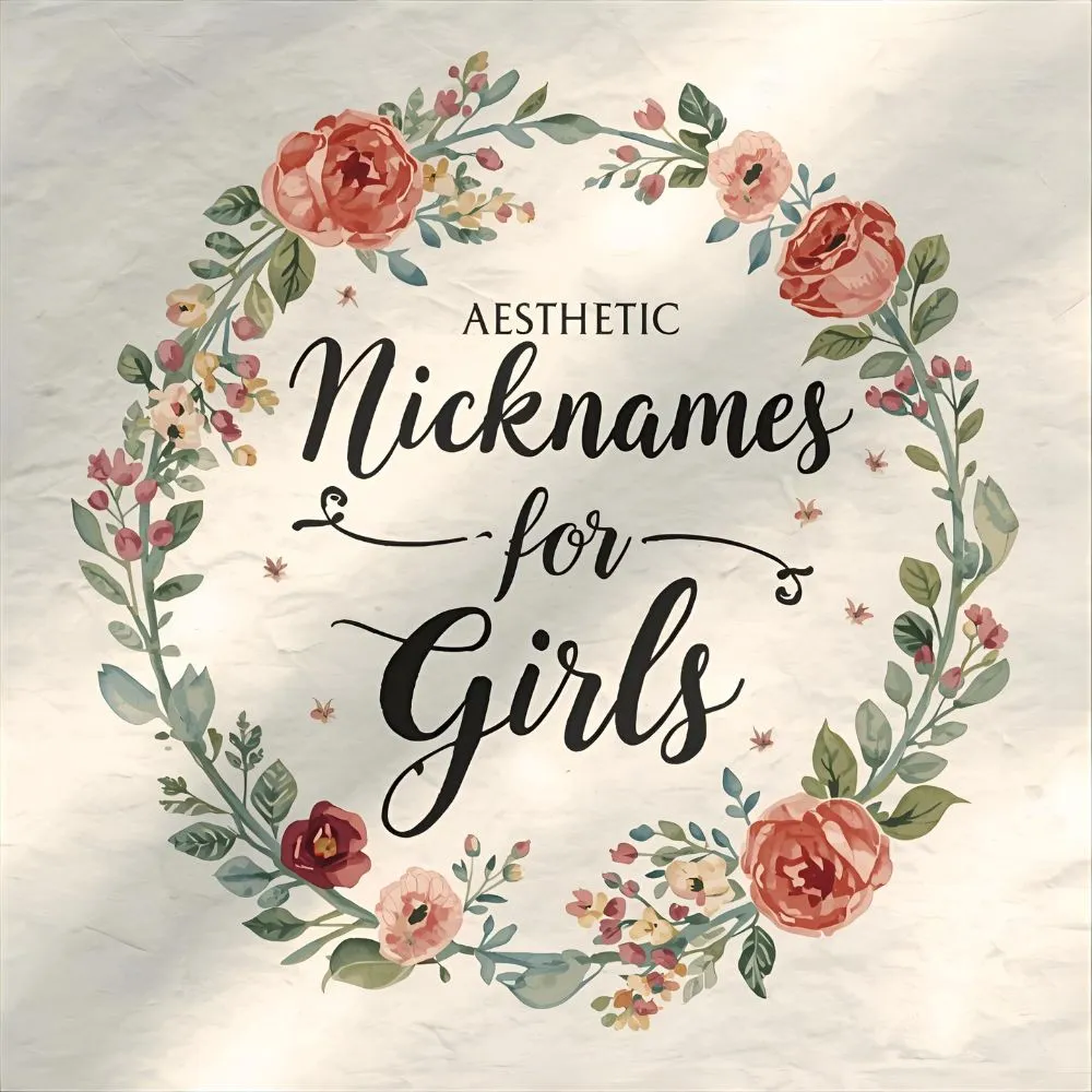 Aesthetic Nicknames for Girls