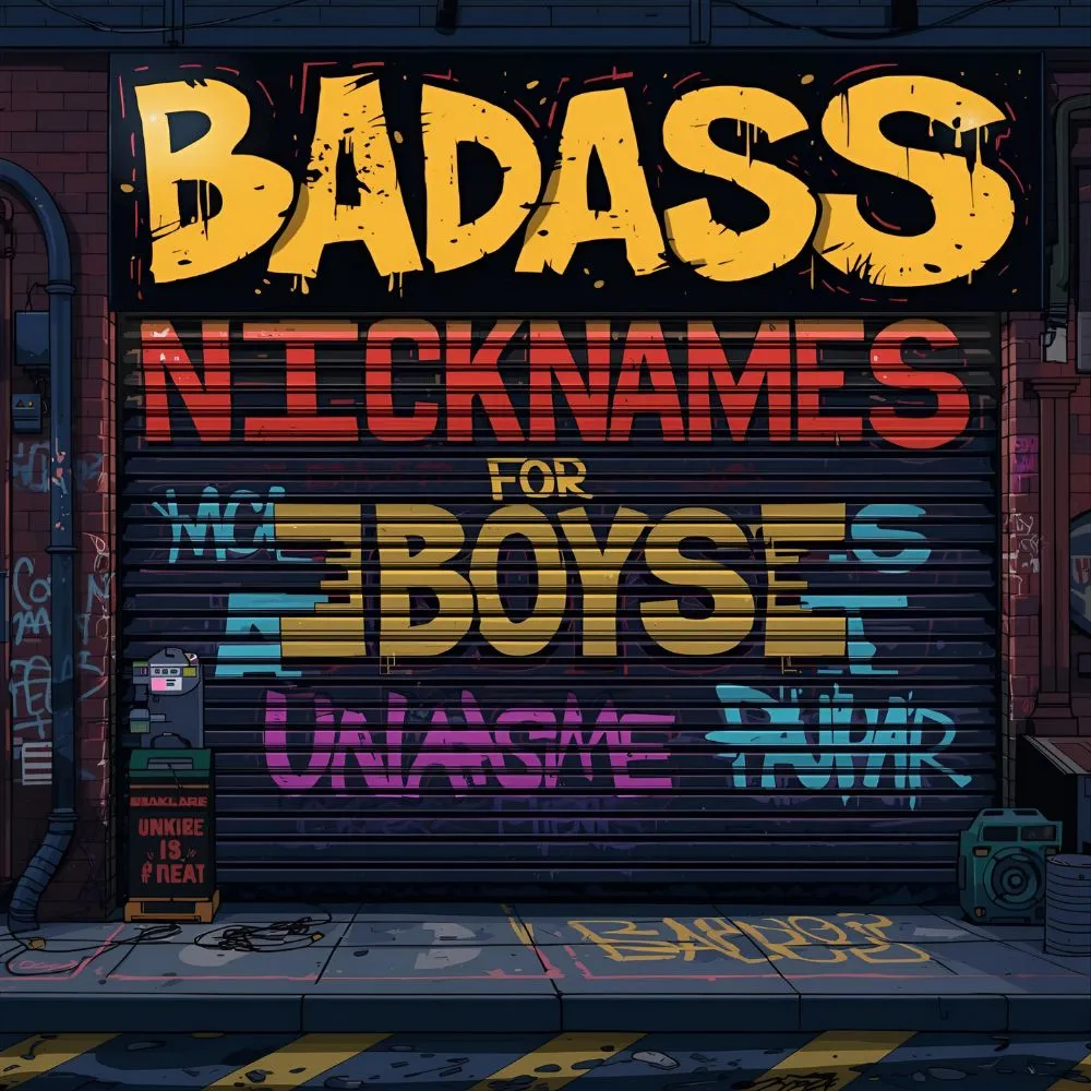 Badass Nicknames for Boys