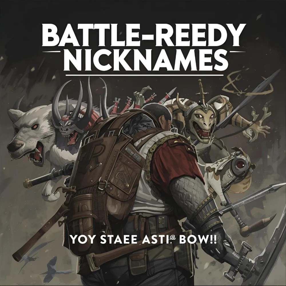 Battle-Ready Nicknames 