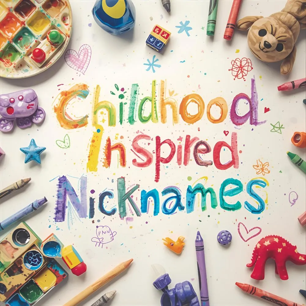 Childhood-Inspired Nicknames