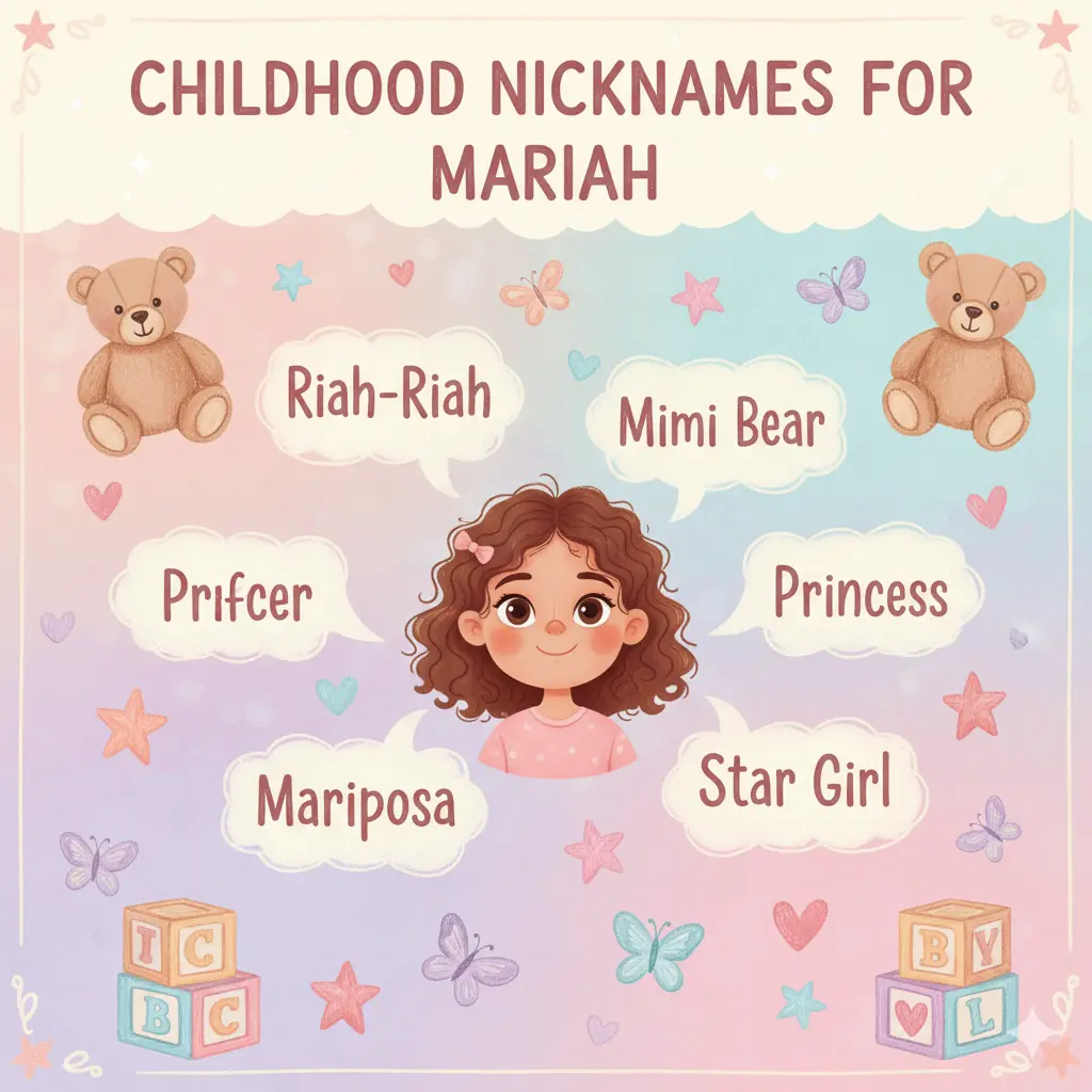 Childhood Nicknames for Mariah