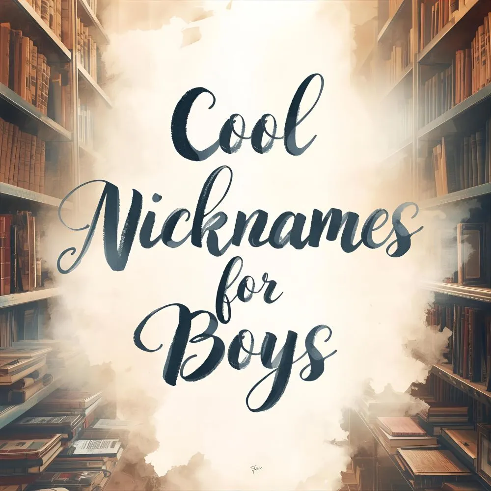 Cool Nicknames for Boys