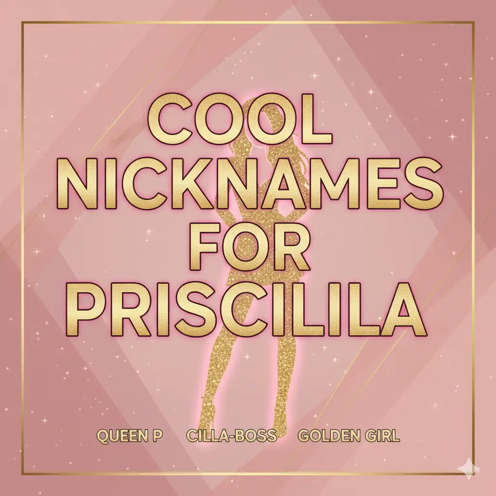 Cool Nicknames for Priscilla