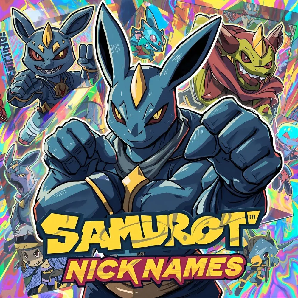 Cool Samurott Nicknames