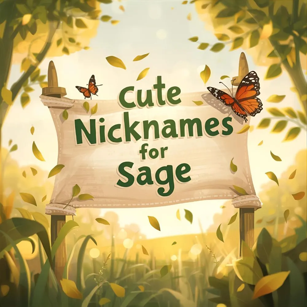 Cute Nicknames for Sage