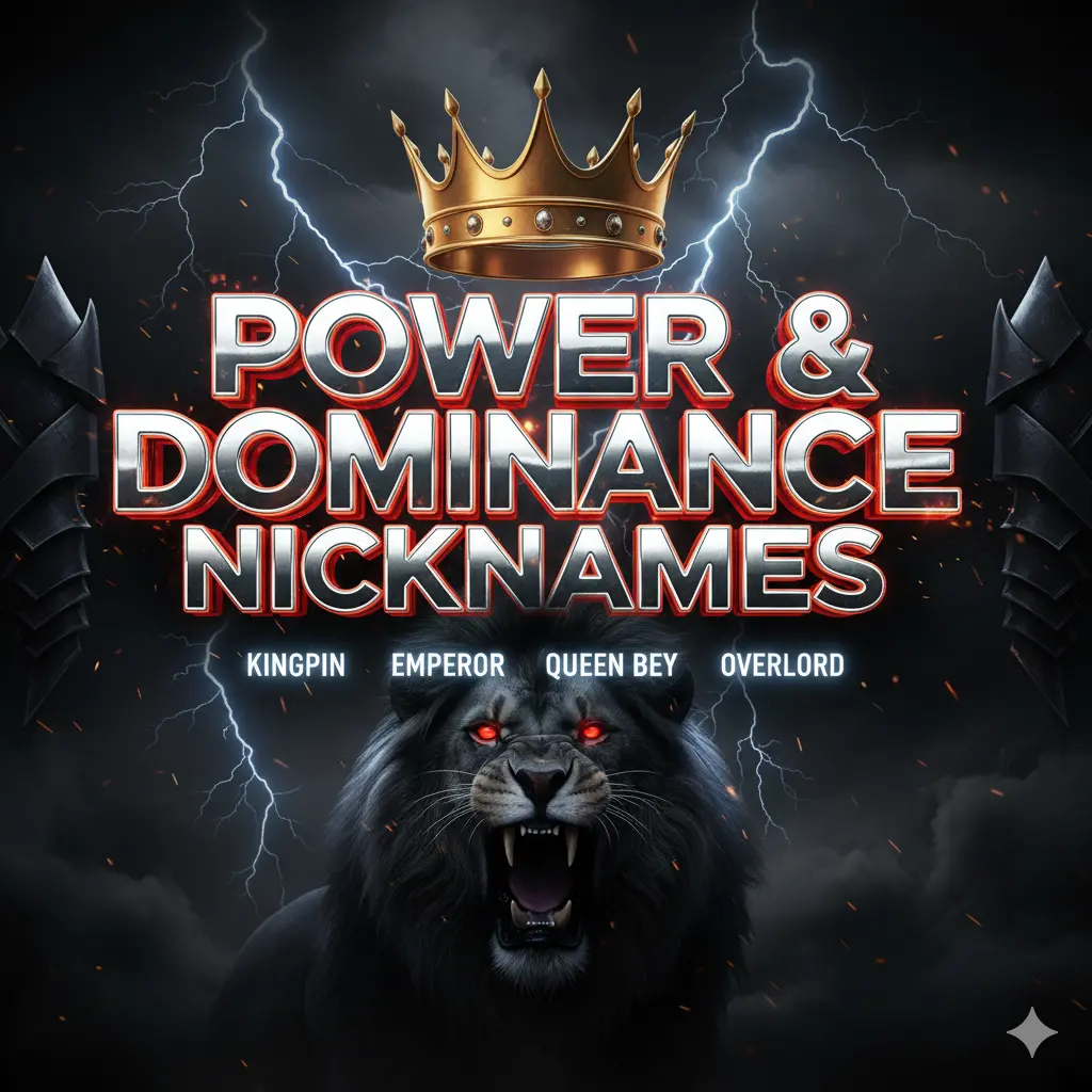 Power & Dominance Nicknames