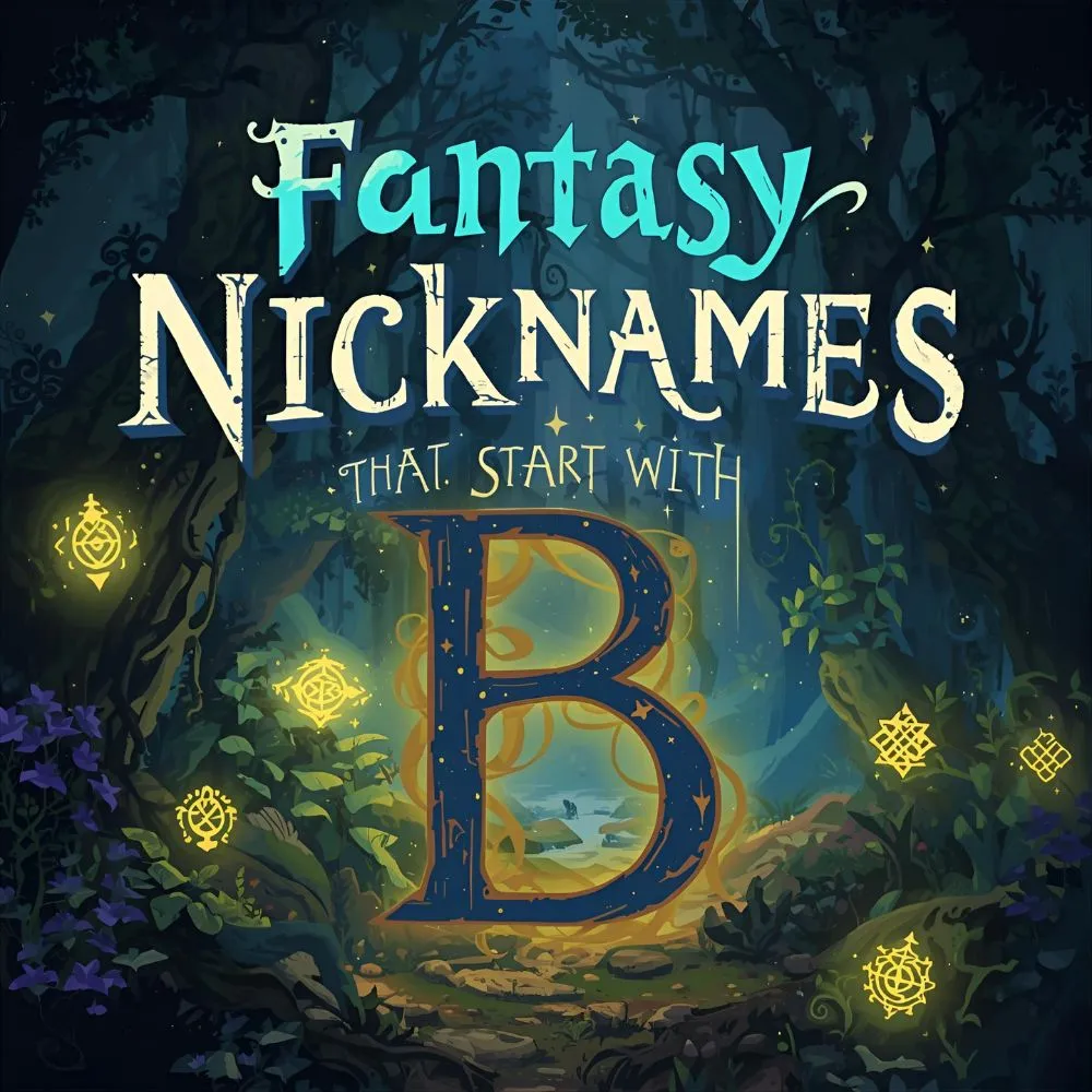 Fantasy Nicknames That Start With B