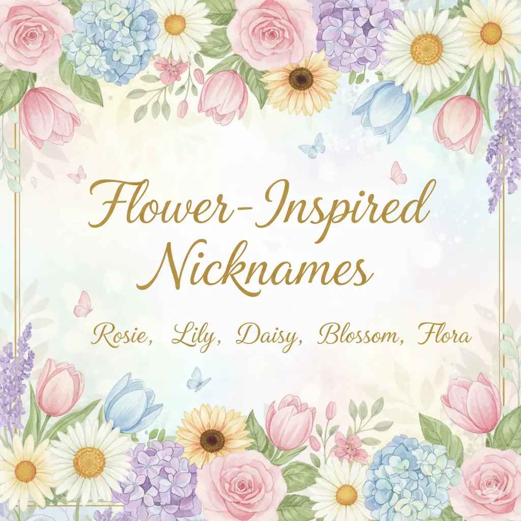 Flower-Inspired Nicknames 