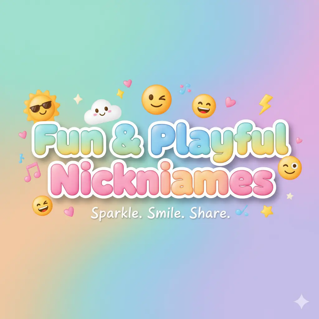 Fun & Playful Nicknames 