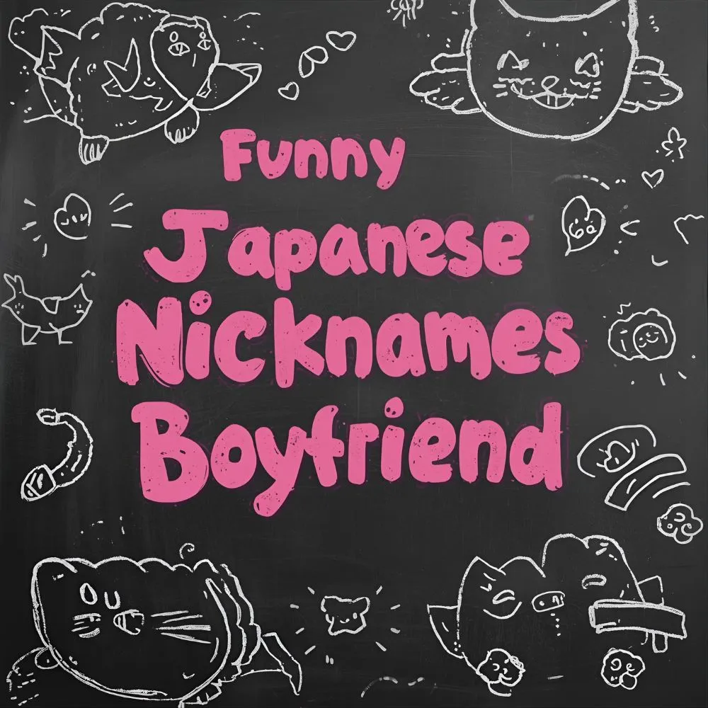 Funny Japanese Nicknames for Boyfriend