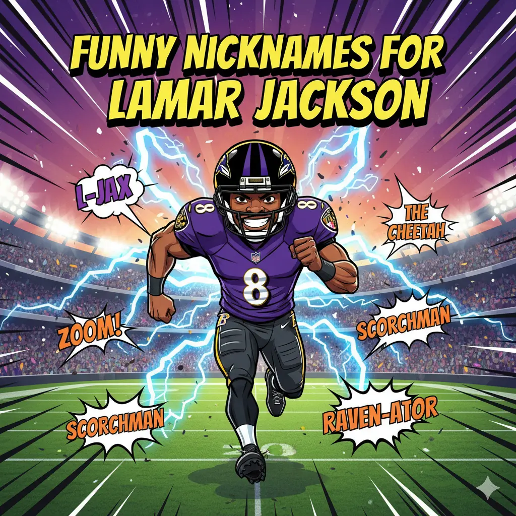 Funny Nicknames for Lamar Jackson