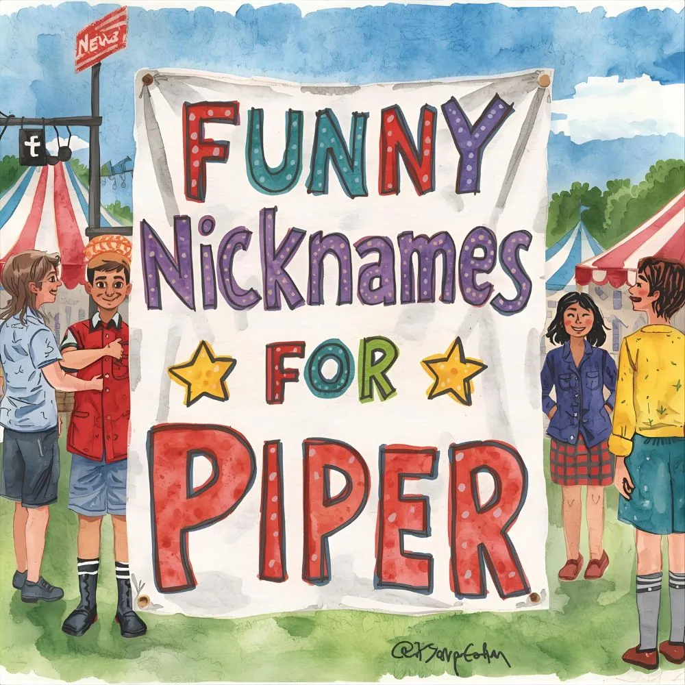Funny Nicknames for Piper