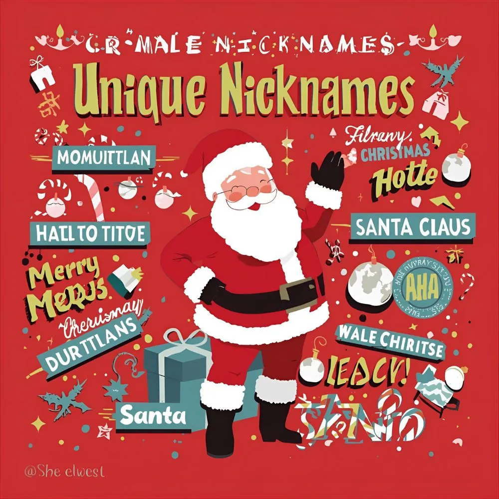 Unique Nicknames for Santa Claus
