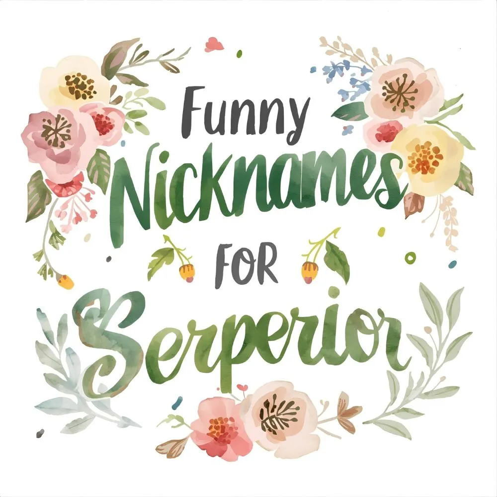 Funny Nicknames for Serperior 