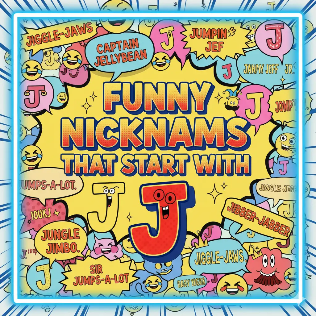 Funny Nicknames That Start With J