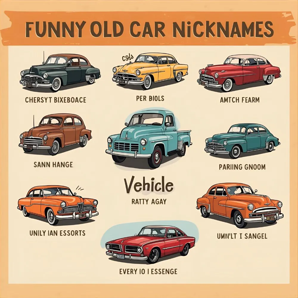 Funny Old Car Nicknames