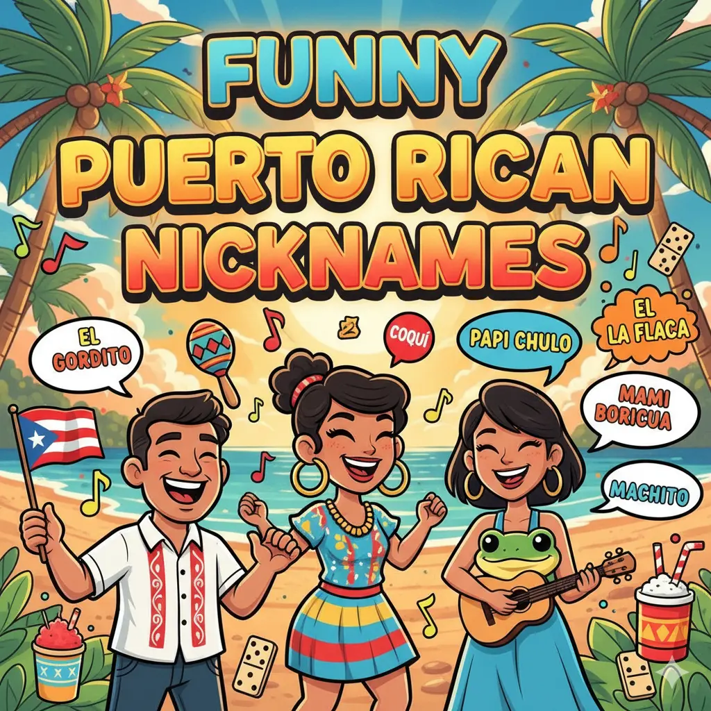 Funny Puerto Rican Nicknames