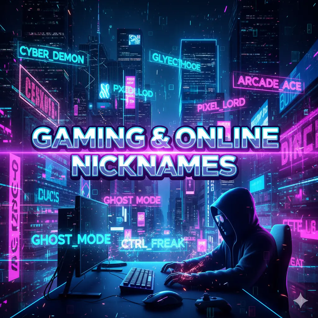Gaming & Online Nicknames 