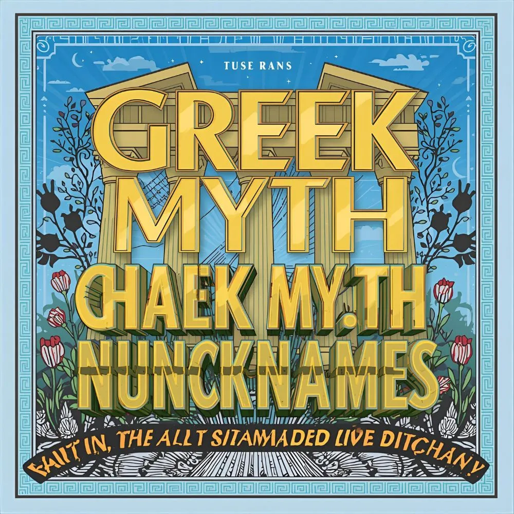 Greek Myth-Inspired Nicknames