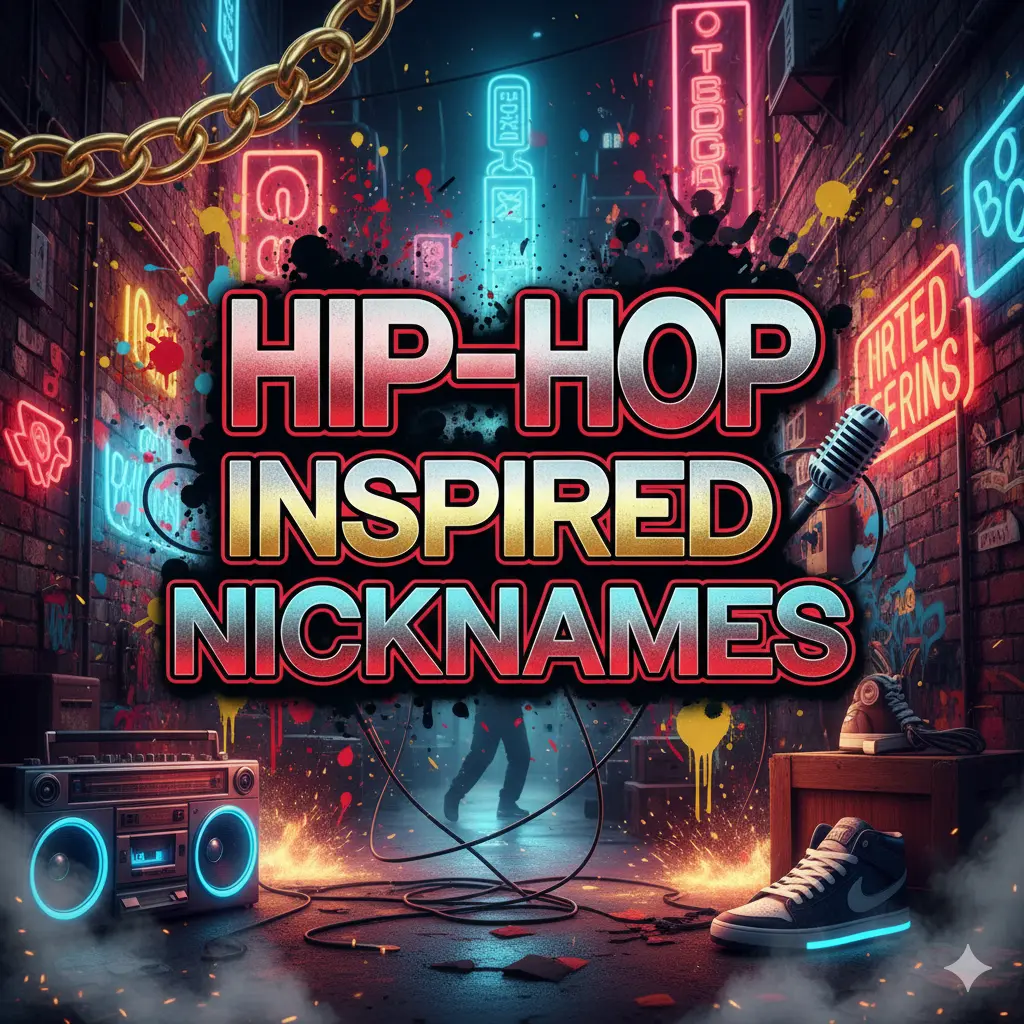 Hip-Hop Inspired Nicknames 