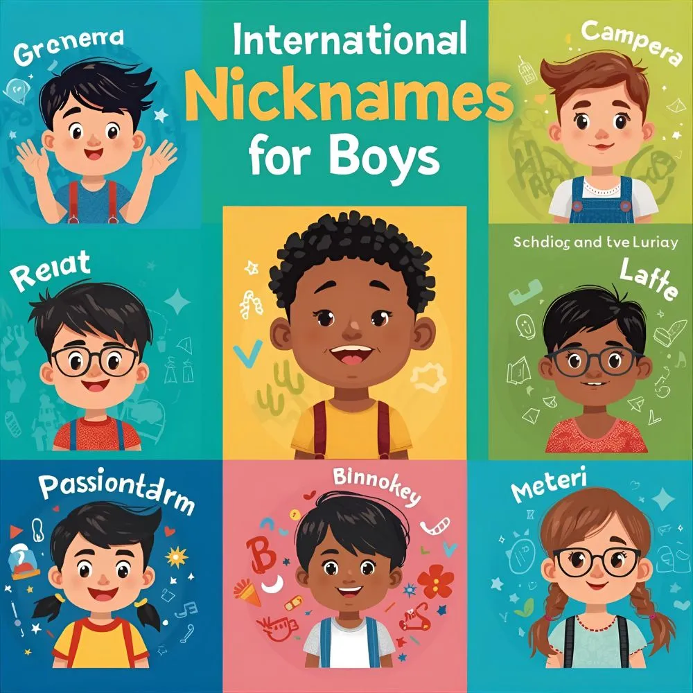 International Nicknames for Boys