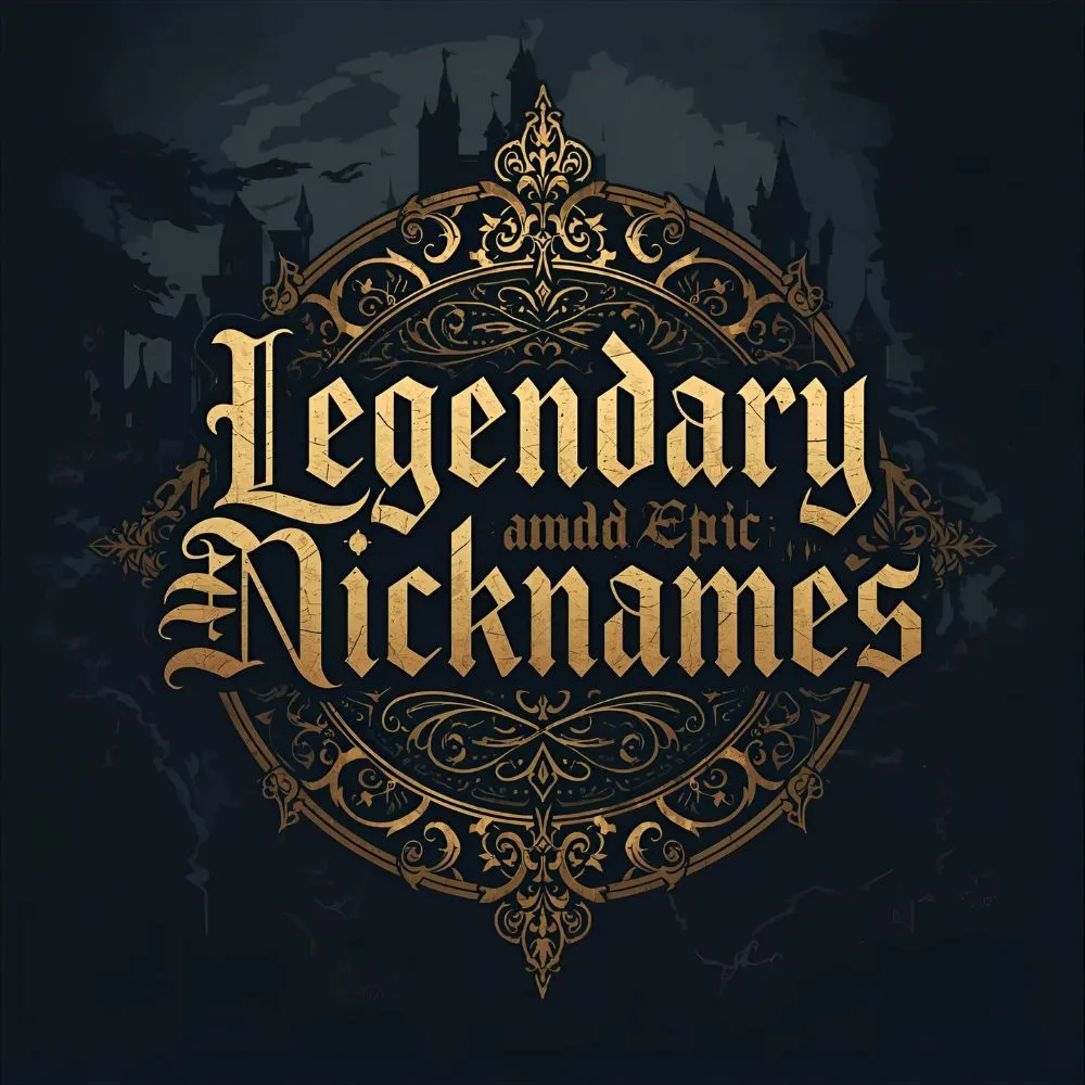Legendary & Epic Nicknames