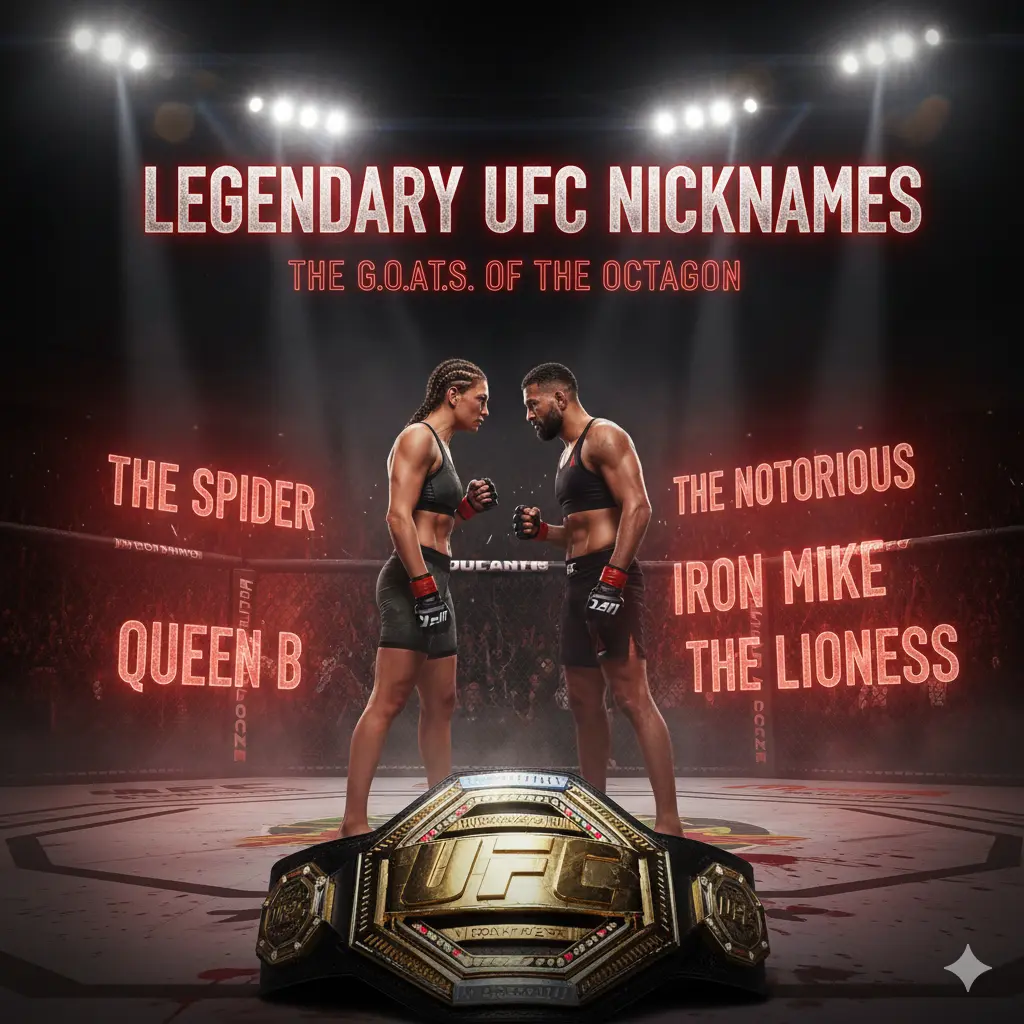 Legendary UFC Nicknames