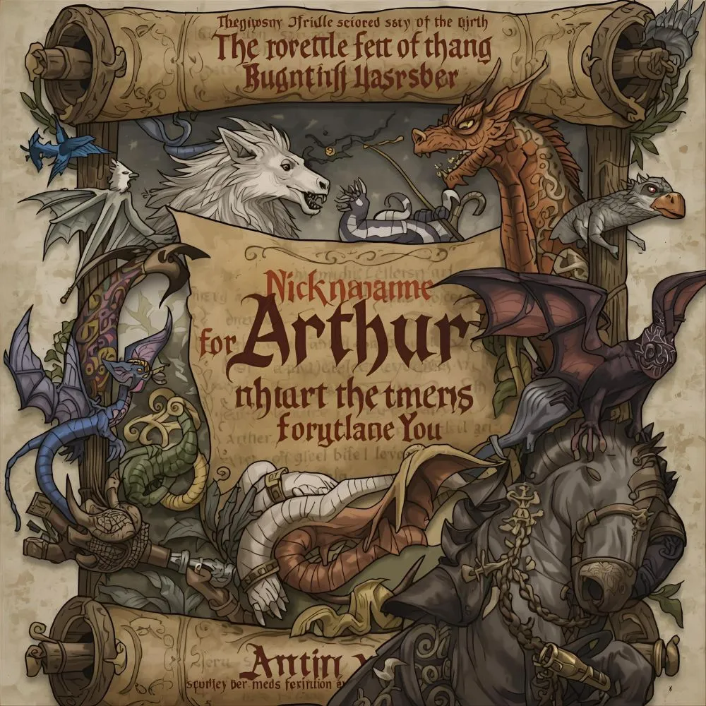 Medieval & Fantasy Nicknames for Arthur 