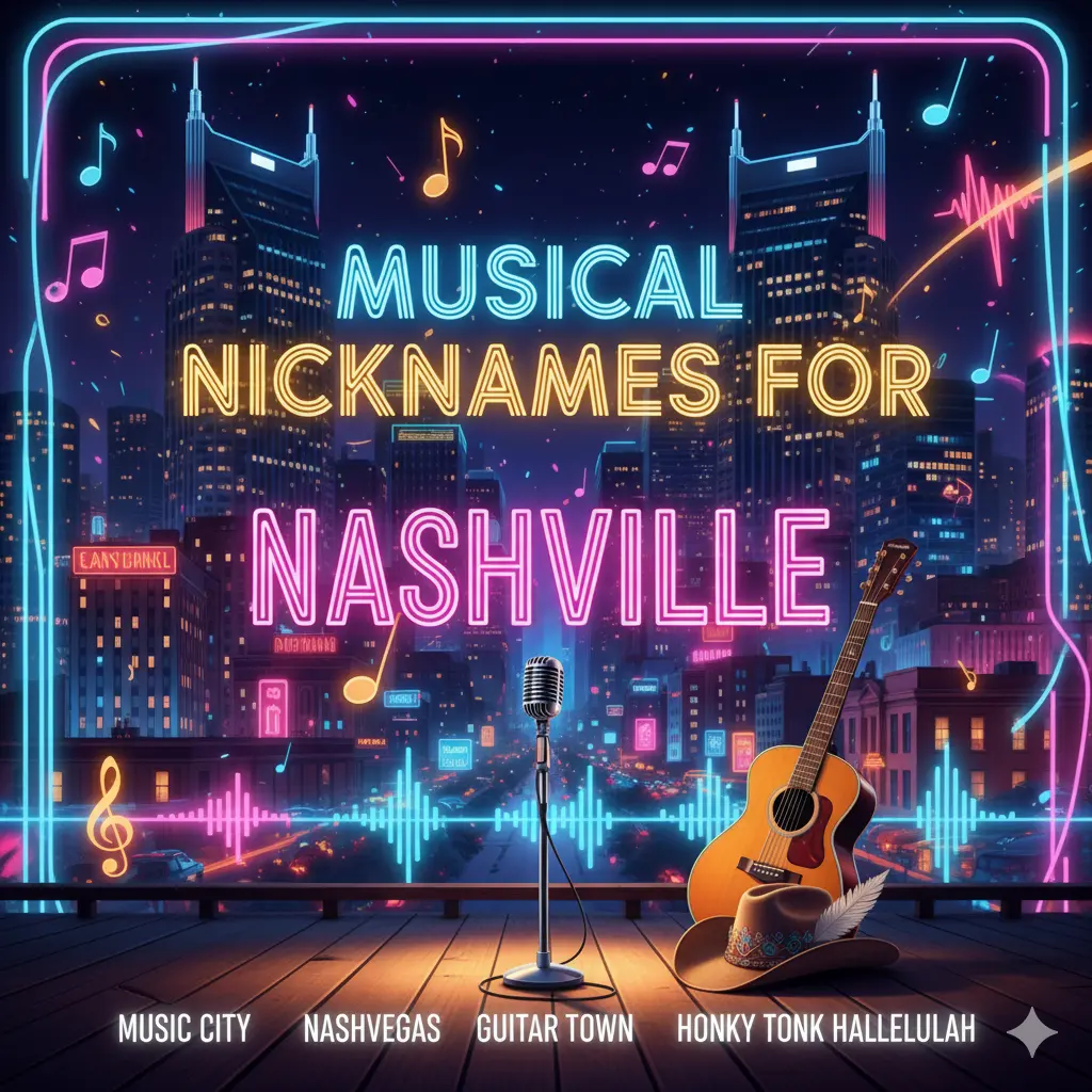  Musical Nicknames for Nashville