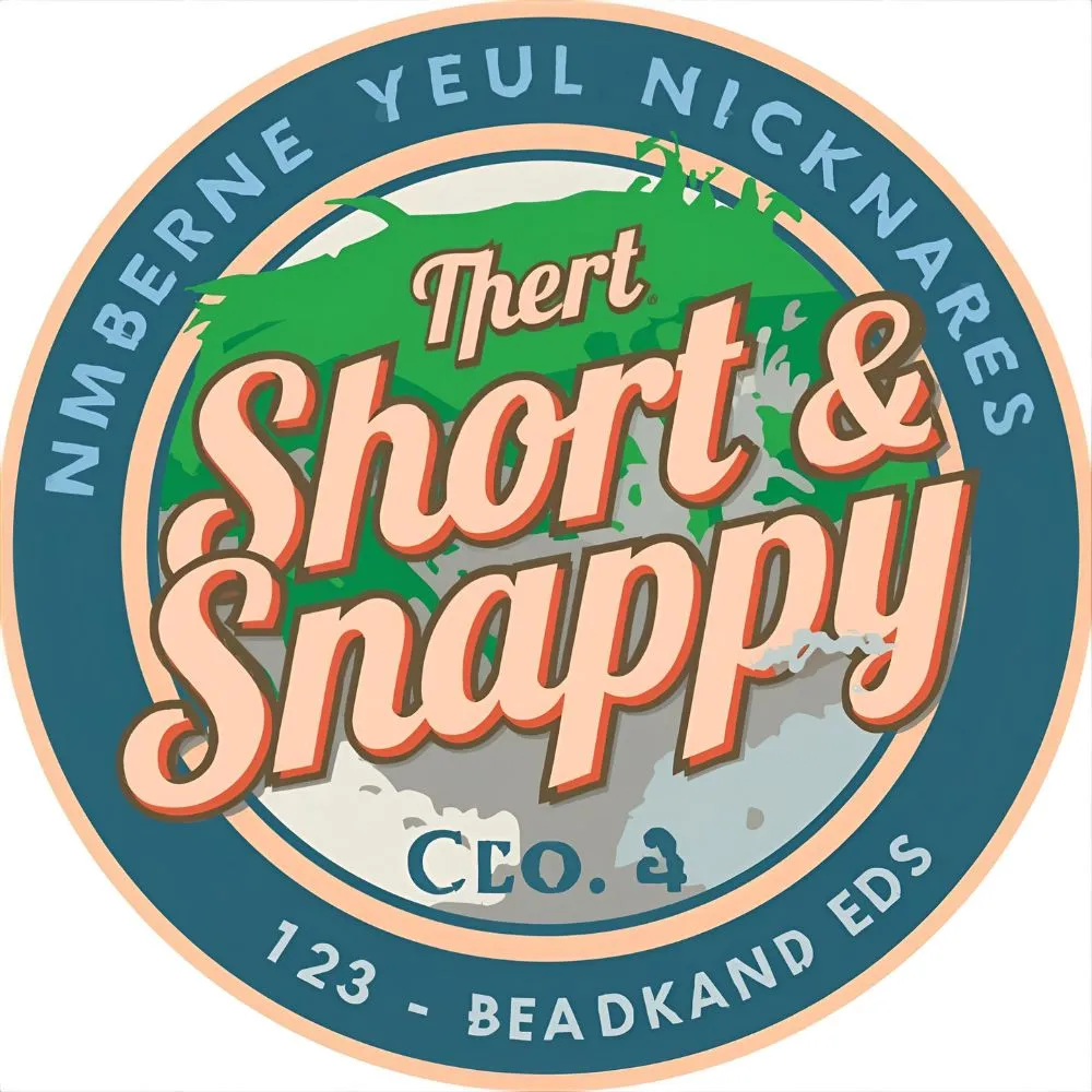 Short & Snappy Nicknames