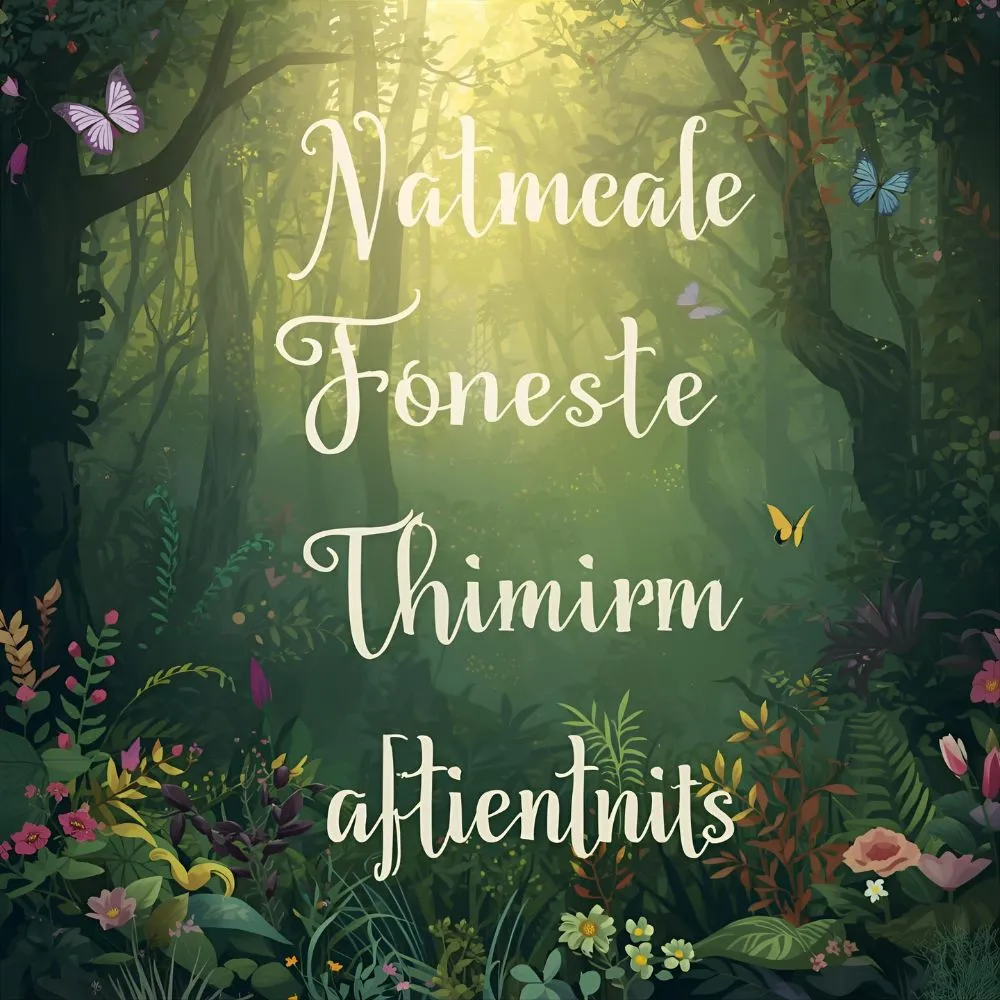 Nature-Inspired Nicknames