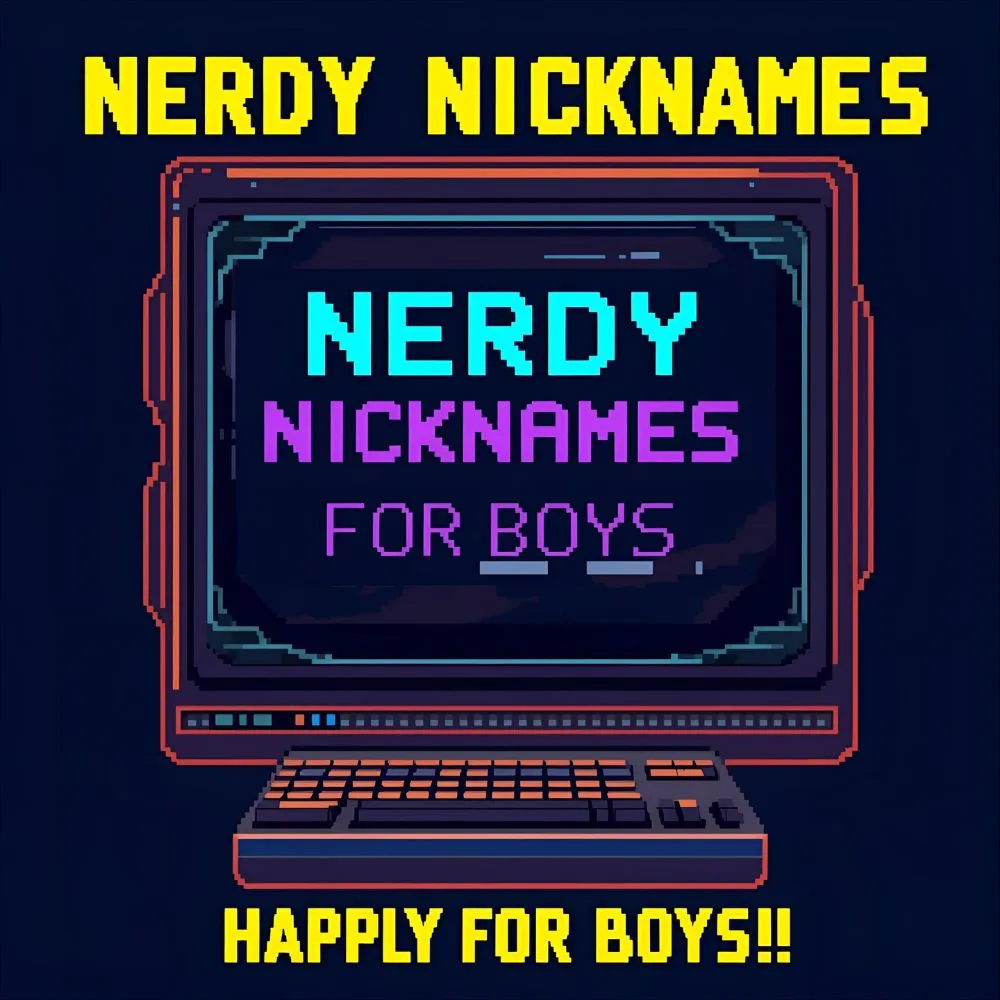 Nerdy Nicknames for Boys