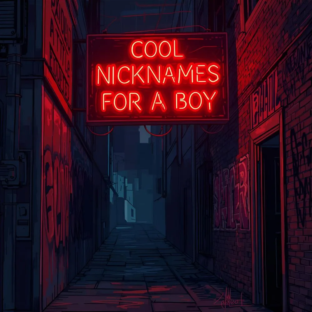 Cool Nicknames for a Boy