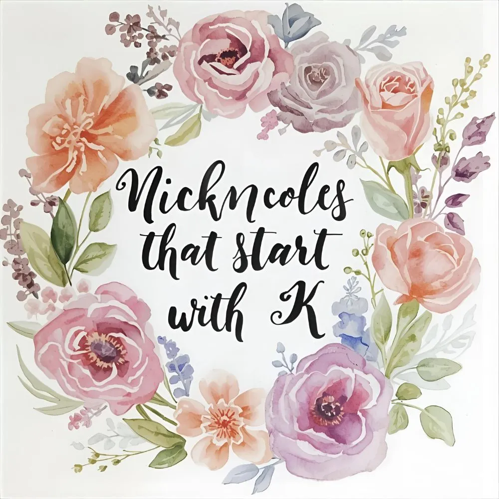 Nicknames for Girls That Start With K