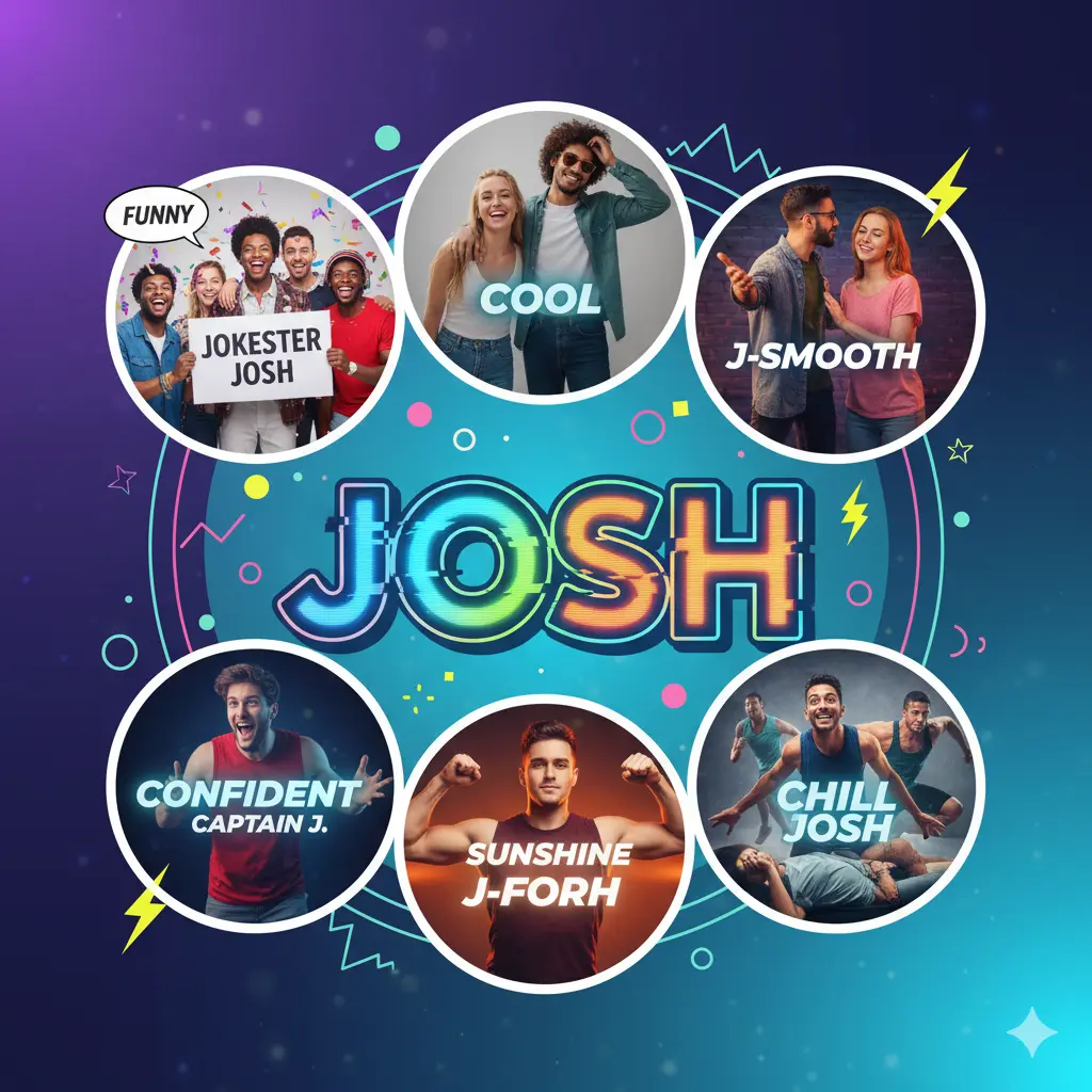 Nicknames for Josh Based on Personality