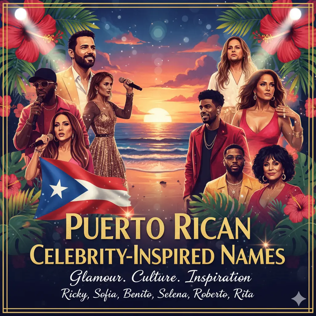  Puerto Rican Celebrity-Inspired Names
