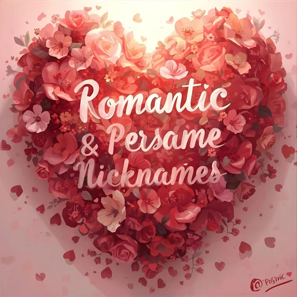  Romantic & Personal Nicknames 