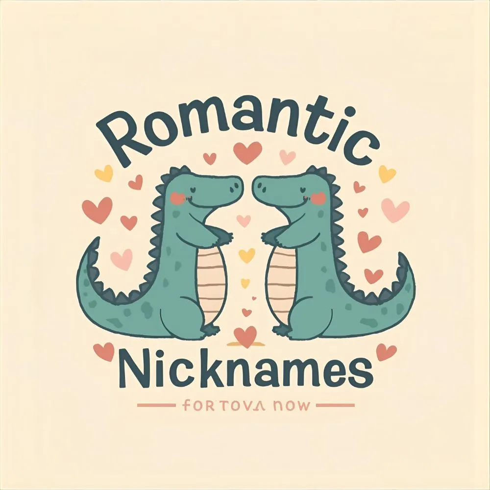 Romantic Totodile Nicknames