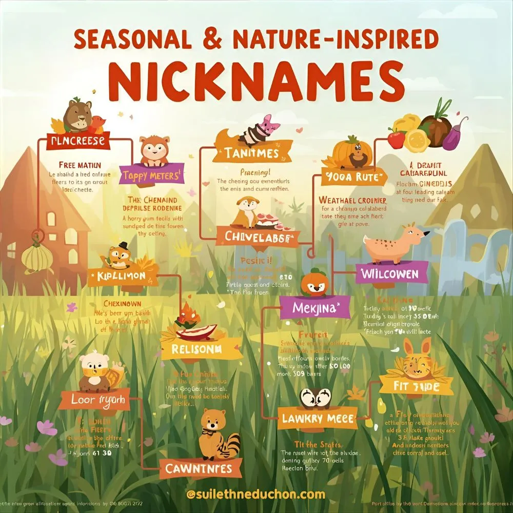 Seasonal & Nature-Inspired Nicknames