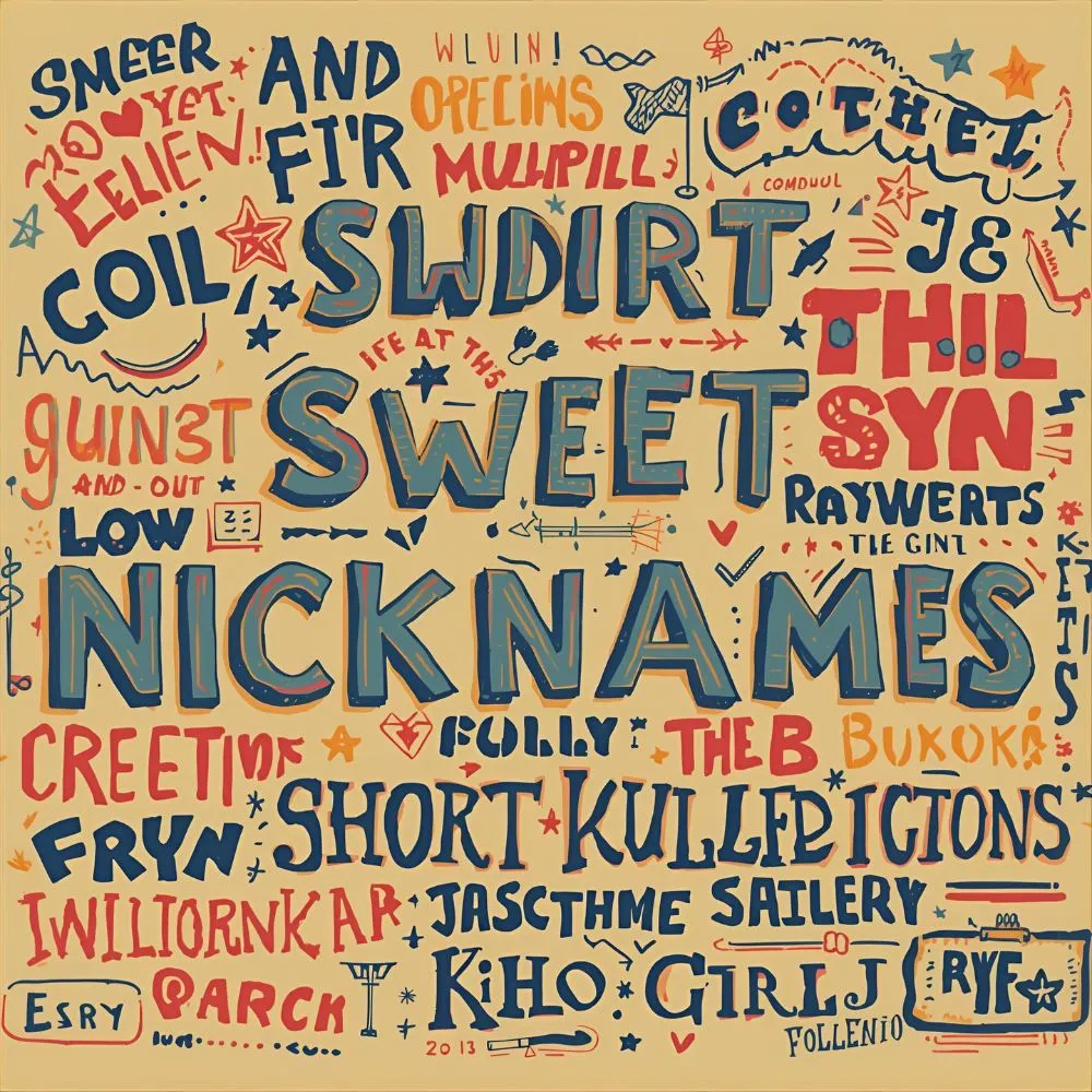 Short & Sweet Nicknames
