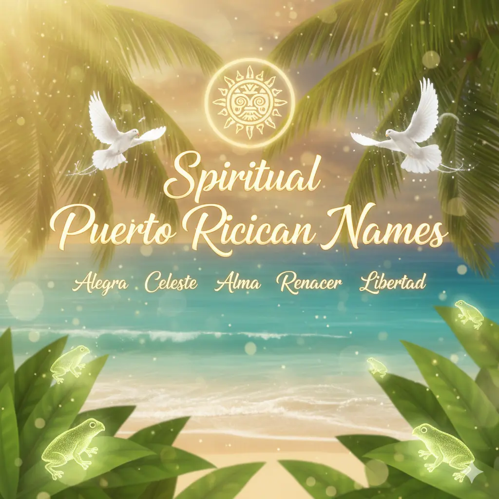 Spiritual Puerto Rican Names