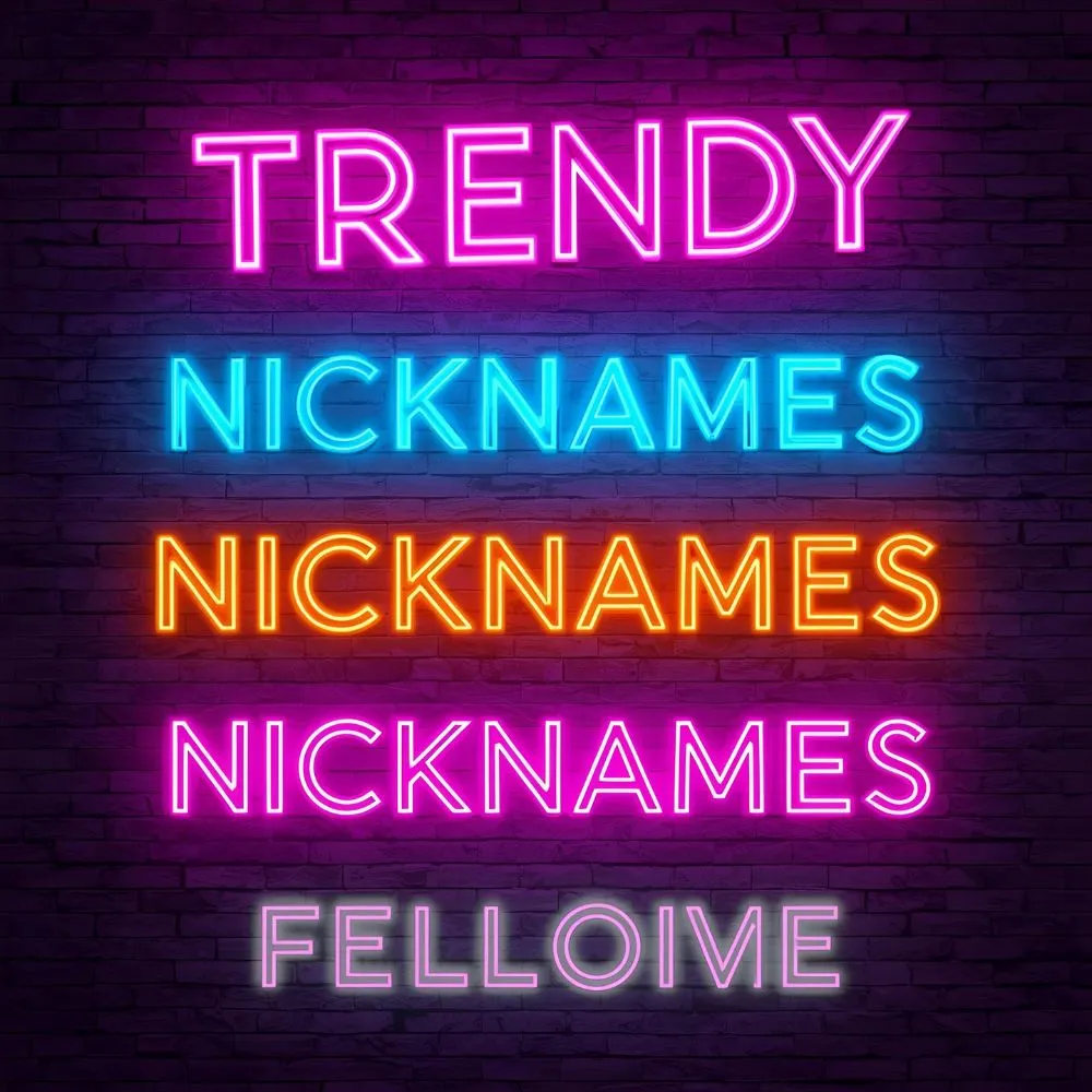 Trendy & Modern Nicknames 