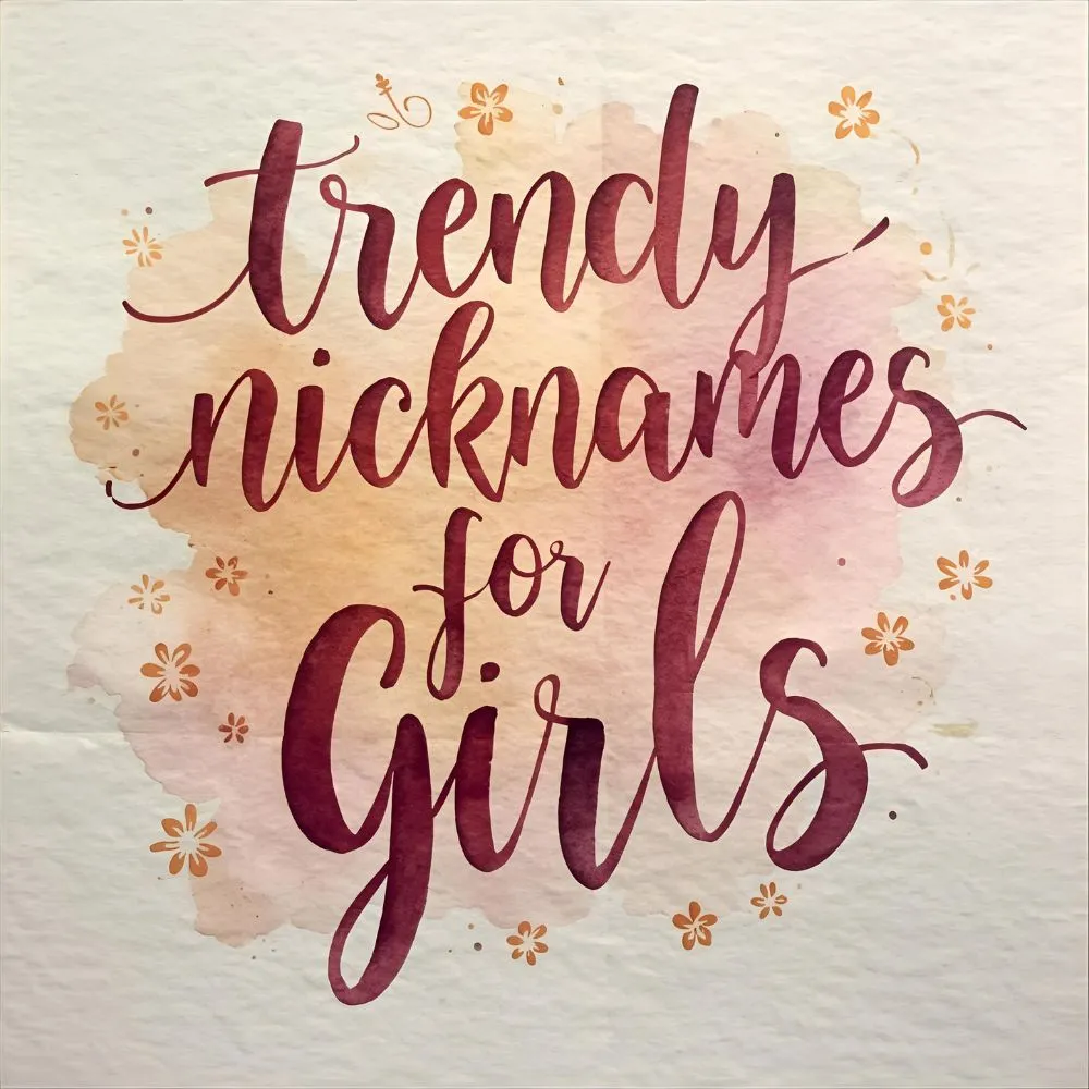 Trendy Nicknames for Girls
