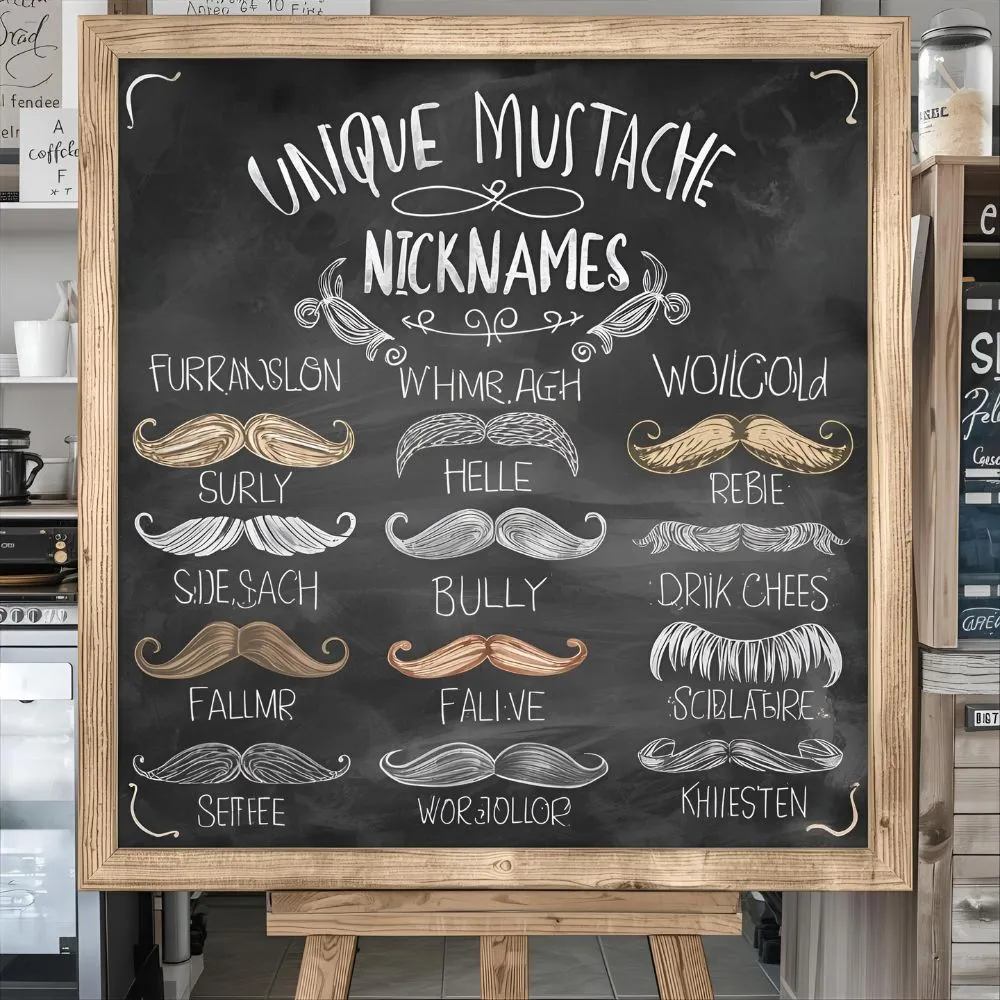 Unique Mustache Nicknames