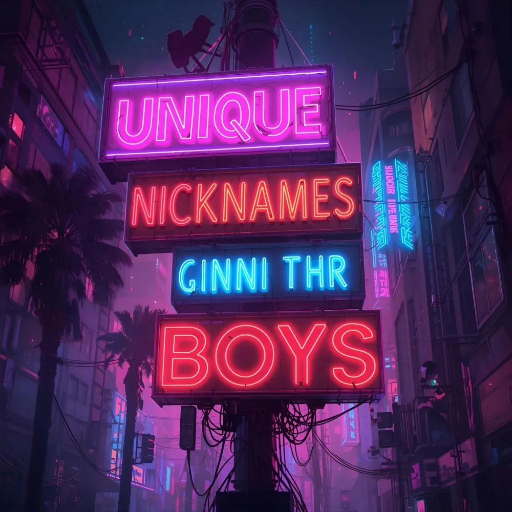 Unique Nicknames for Boys