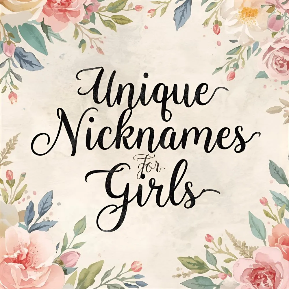 Unique Nicknames for Girls
