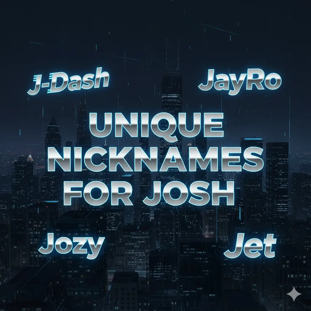 Unique Nicknames for Josh