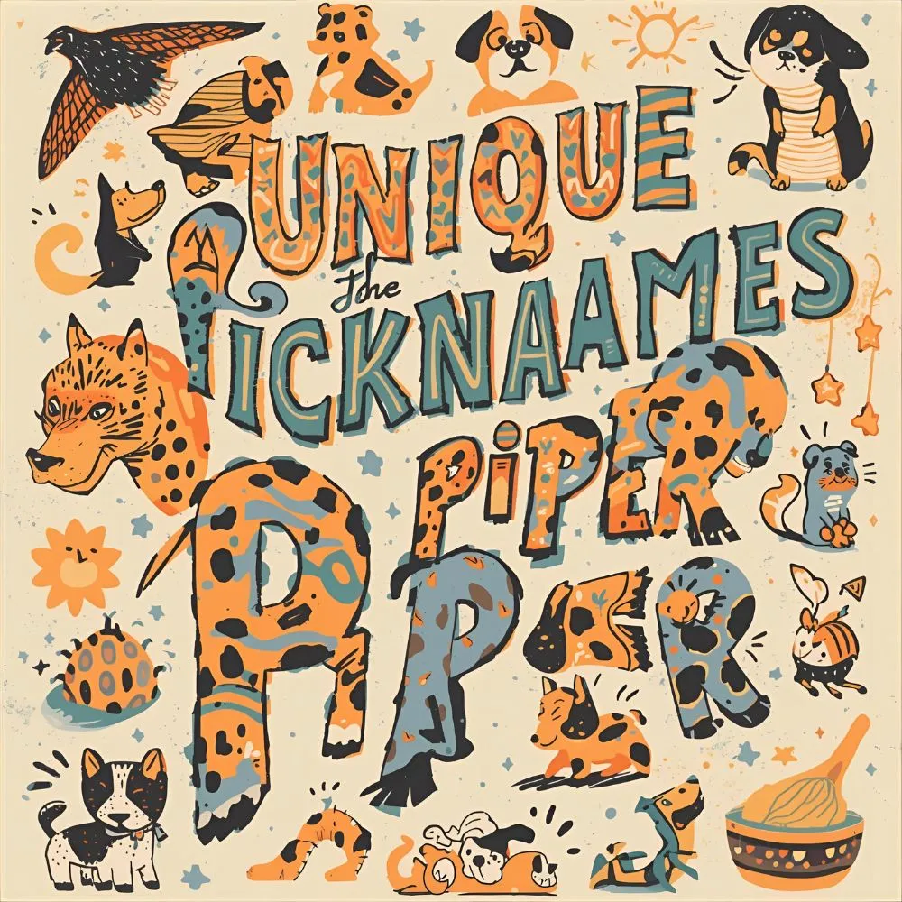 Unique Nicknames for Piper