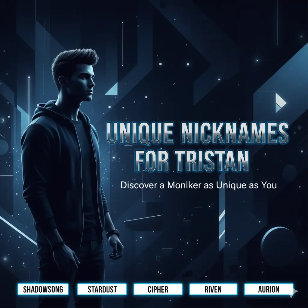 Unique Nicknames for Tristan 