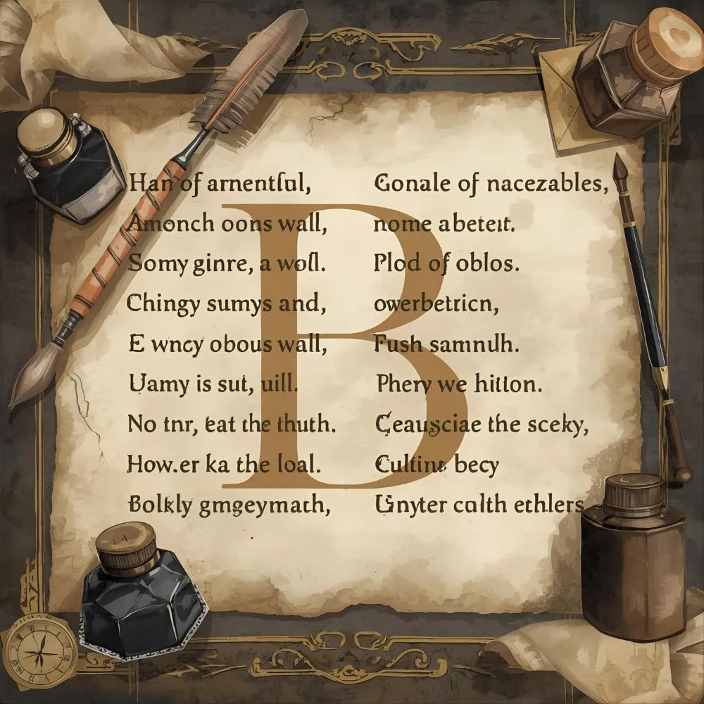 Unique Nicknames That Start With B